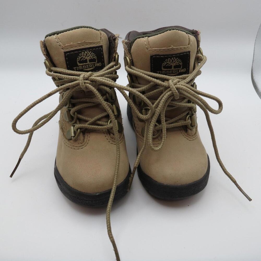 Timberland Toddler Boots Size 6 Waterproof Camel Brown A1PZY